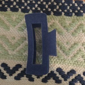 5 For $15 Deals Navy Blue Velvet Hair Clip